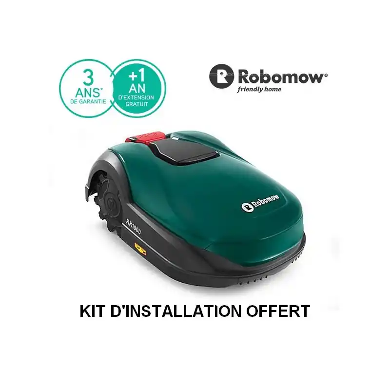 Dernière Chance Robot tondeuse Robomow RK1000 pour terrain Jusqu‘à 1000m²