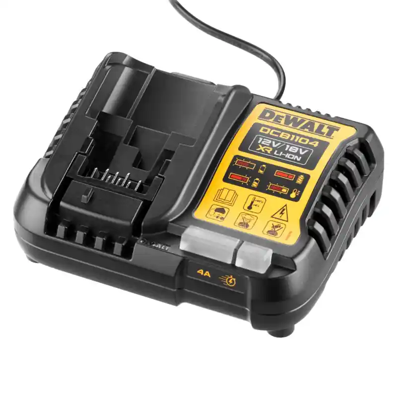 Solde Chargeur de batterie Dewalt 18V 4A – DCB1104-QW
