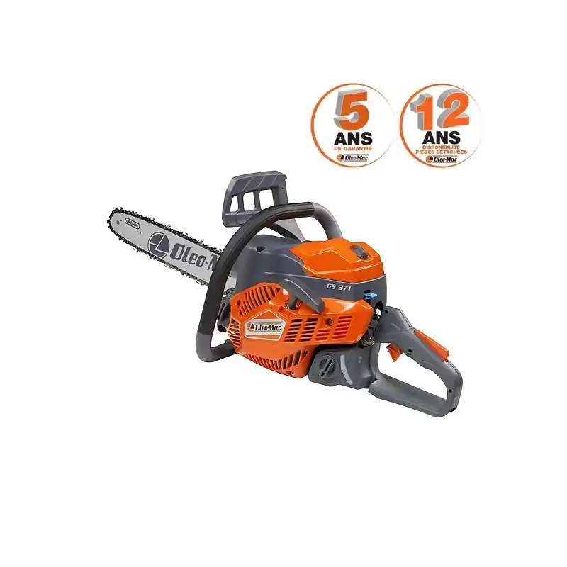 Tronçonneuse thermique Oleo-Mac GS371 - coupe 35 cm, moteur 35,2 cm3 Petit Prix
