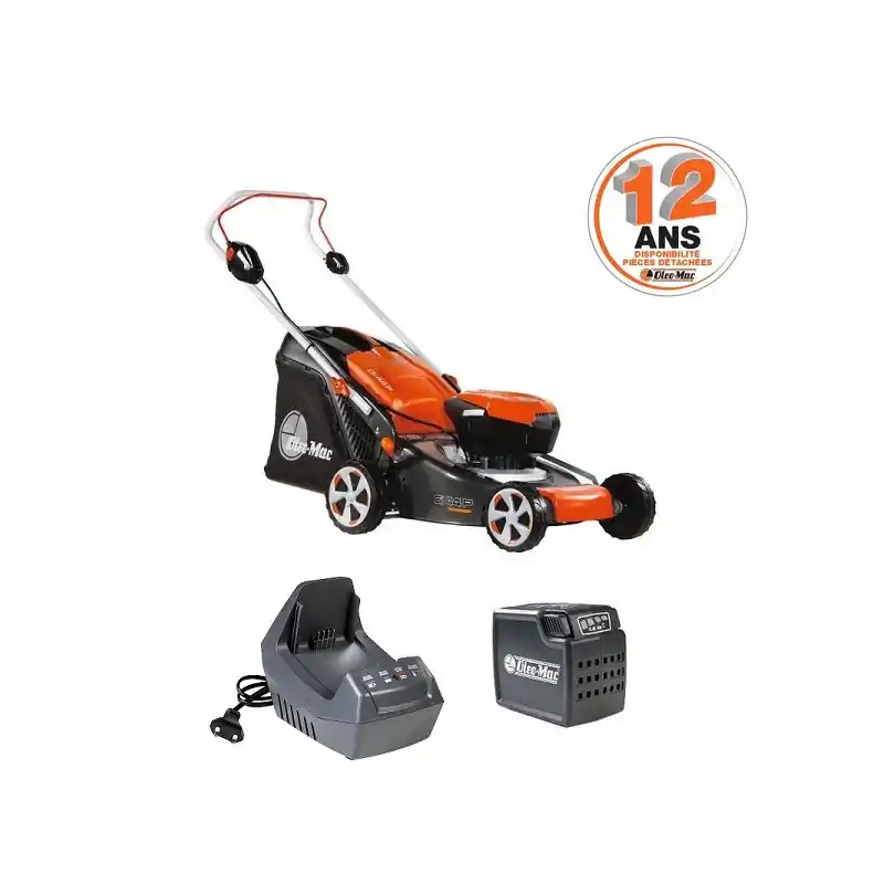 Pack Tondeuse À Batterie Oleo Mac Gi44P Poussée – coupe 41cm Seulement Aujourd&rsquo;hui