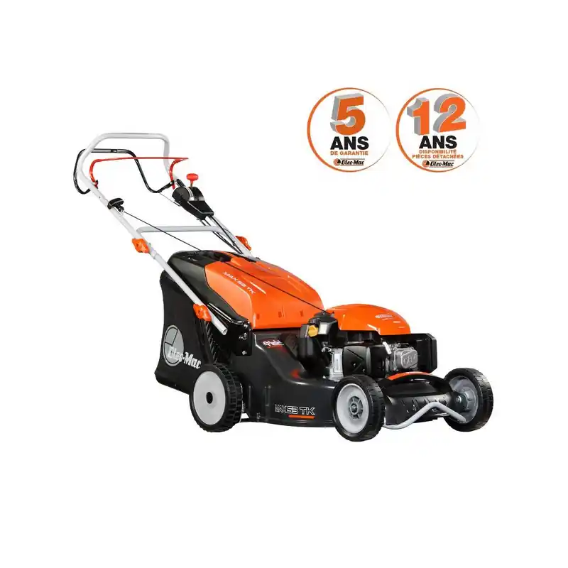 Promotion Saisonnière Tondeuse Oleo Mac MAX53TK carter Alu Pro, autoportée, moteur 196cm³ - coupe 51 cm