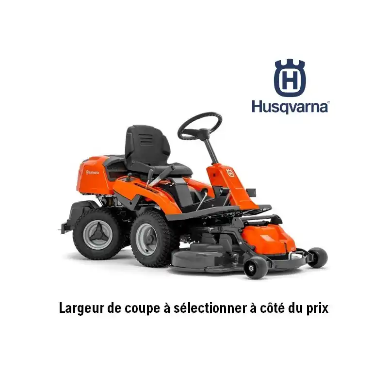 Autoportée Rider Husqvarna R214T coupe frontale – coupe 94 ou 103 cm Affaire À Saisir