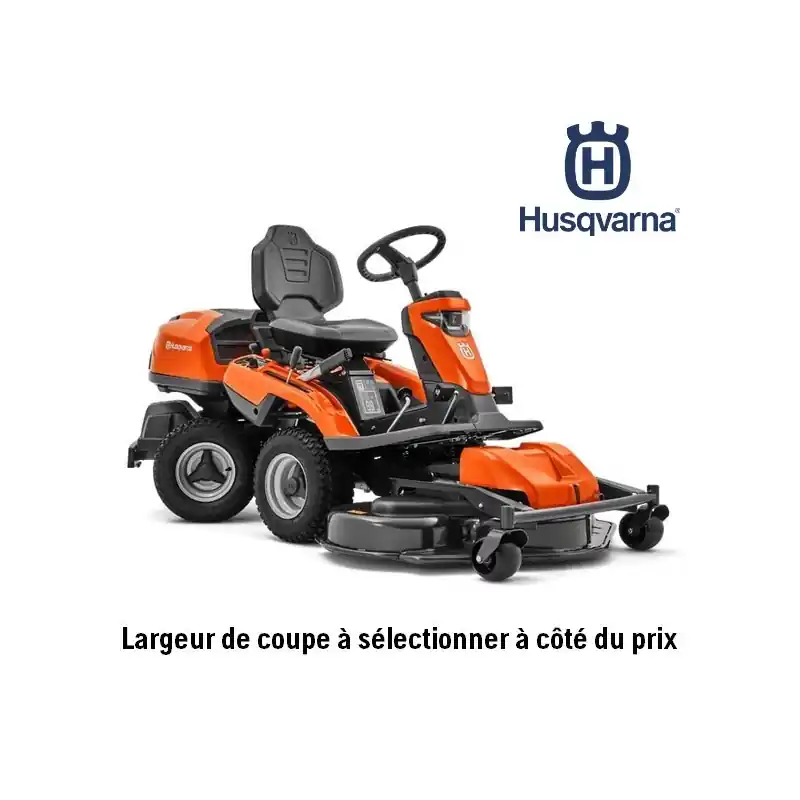 Tracteur tondeuse Rider Husqvarna R316TX coupe frontale – coupe 94 / 103 /112 cm Prix Cassé
