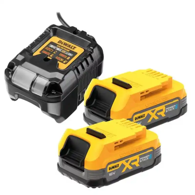 Pack 2 batteries Dewalt Power Stack 18V 1.7Ah Seulement Aujourd'hui
