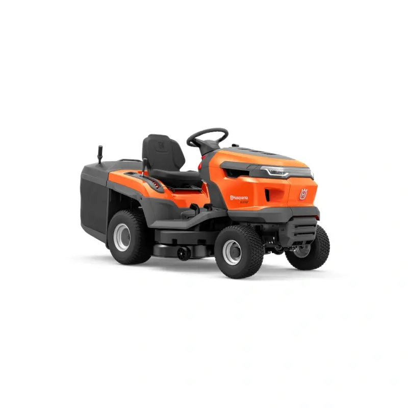 Tracteur tondeuse éjection arrière Husqvarna TC215T coupe 95cm, bicylindres 586cm3 Offre Du Jour