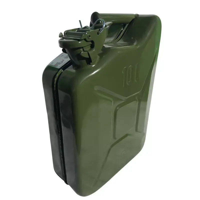 Vente Flash Jerrican métal hydrocarbure 10 litres vert