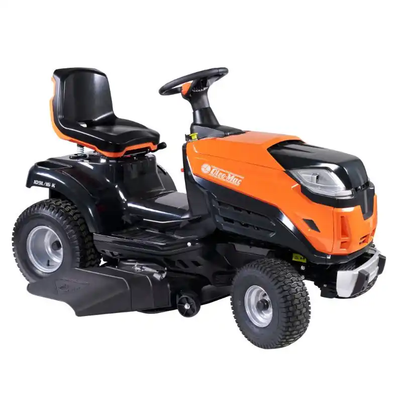 Tracteur tondeuse éjection latérale Oleo-Mac OM109L/16K Remise