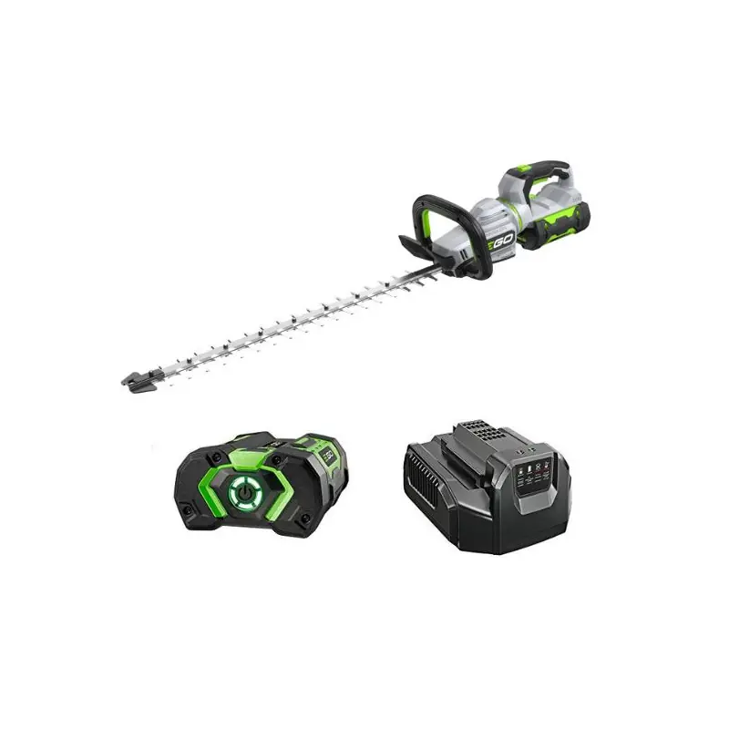 Taille-haies à batterie EGO HT2600E coupe 66cm + batterie 2,5 Ah et chargeur Pas Cher