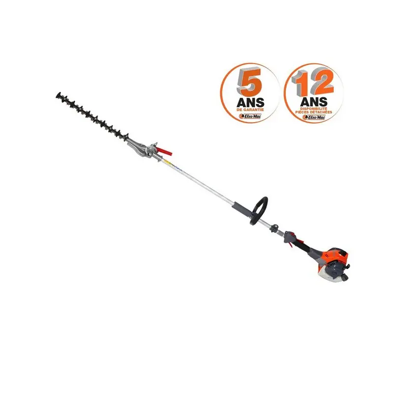 Commander Vite Taille-haie sur perche Oleo-Mac BC241HCL, Longueur coupe utile 3.50m