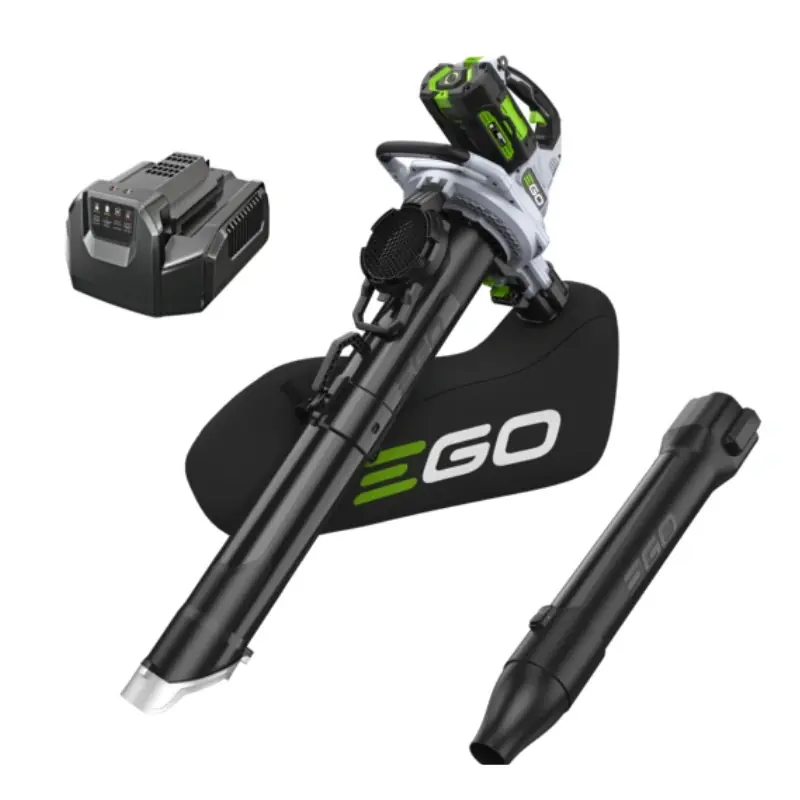 Vente Directe Pack souffleur aspirateur-broyeur à batterie Ego Power+ LV5004E – batterie et chargeur inclus