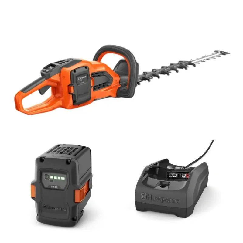 Promotion Saisonnière Pack taille-haie à batterie Husqvarna 322iHD60 + batterie 4Ah + chargeur