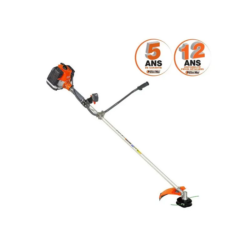 Expédition Rapide Débroussailleuse Thermique Oleo Mac SPARTA 381T – (tête nylon semi auto + lame) moteur 36,3 cm3