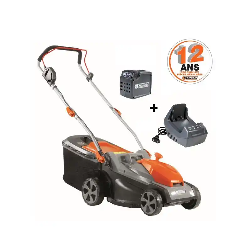 Pack tondeuse à batterie Oleo Mac GI40P 1250W – coupe 37 cm Offre Du Jour