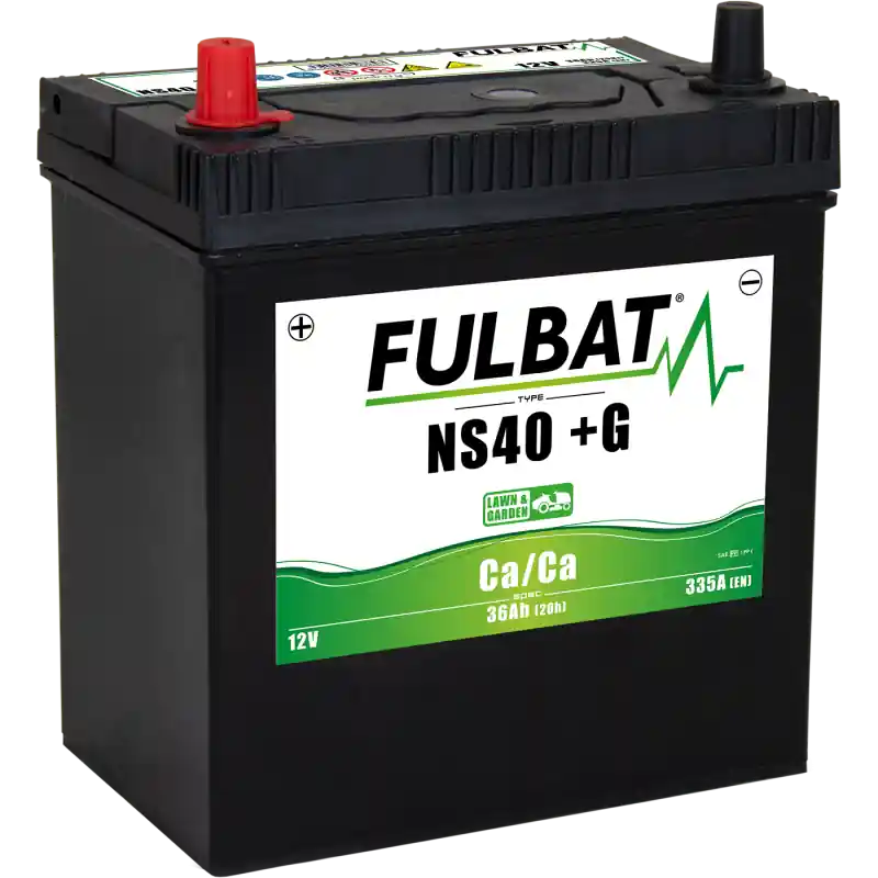 Soldes Batterie de démarrage Ca/Ca NS40 (+G) 12V 36Ah – FULBAT – Borne + à gauche – 550884