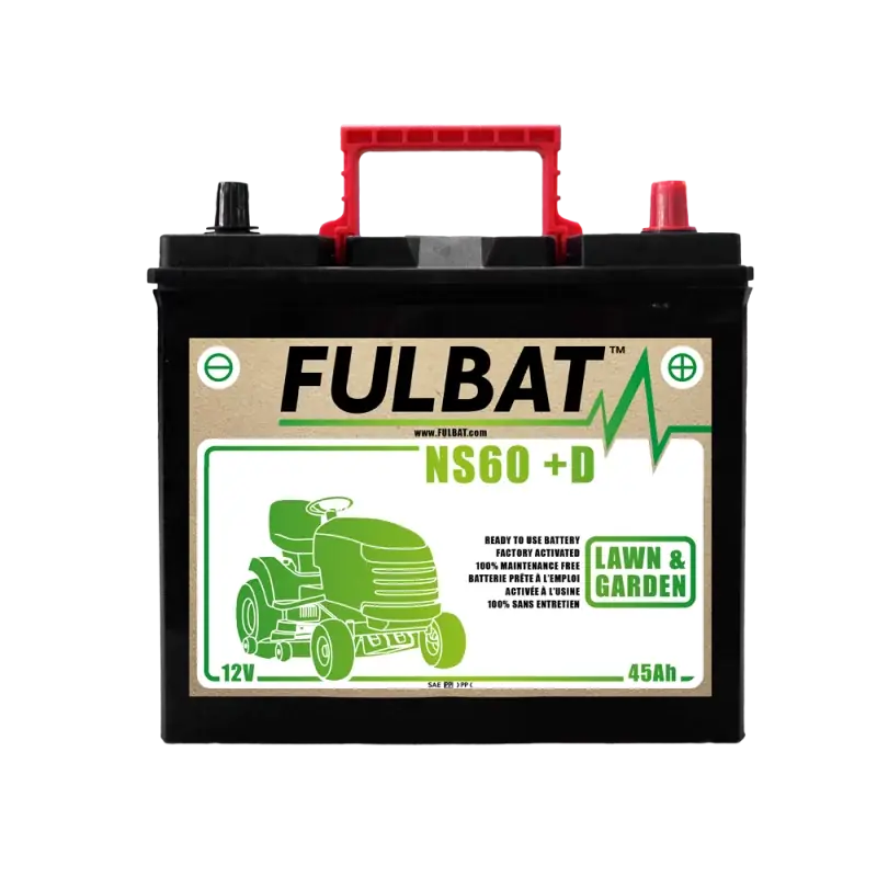 BATTERIE NS60 (+D) Ca/Ca 12V 45 Ah 236-128-222 – / + Produit De Marque