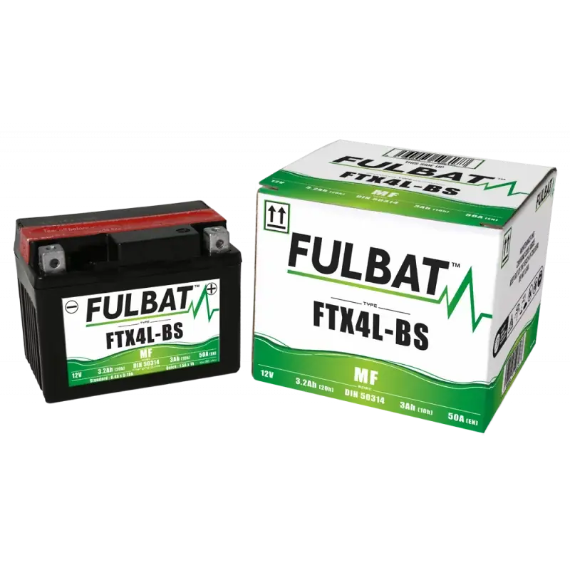 BATTERIE FTX4L-BS ACIDE SEPARE (FOURNI) 12V 3.2 Ah 113-70-85 – / + Prix Cassé