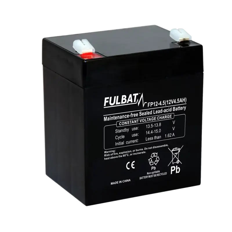 BATTERIE FP12-4,5 ETANCHE 12V 4.8 Ah 90-101-107 Certifié