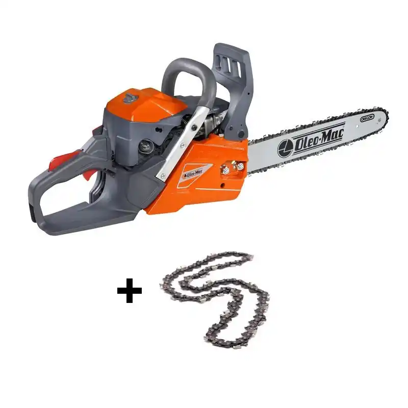 Tronçonneuse thermique Oleo Mac GSH400 + 1 chaine Oregon – coupe 41 cm, moteur 38,9 cm3 Prix Promo