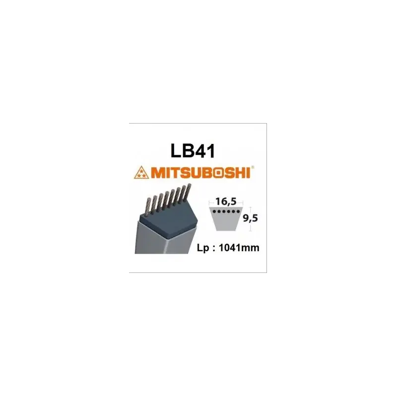 Courroie LB41 MITSUBOSHI Petit Prix