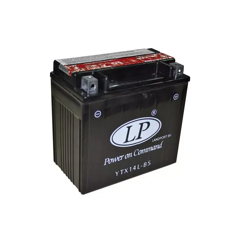 Batterie quad scooter YTX14LBS, 12 V, 14Ah, borne + à droite Must-Have