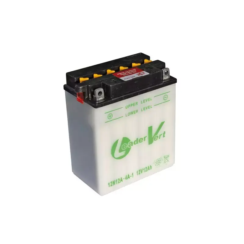 Batterie tracteur tondeuse 12N12A, 12 V, 12 Ah, borne + à gauche Must-Have
