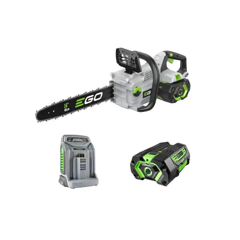 Acheter Direct Tronçonneuse à batterie EGO CS1614E avec batterie 5 Ah et chargeur – coupe 40 cm
