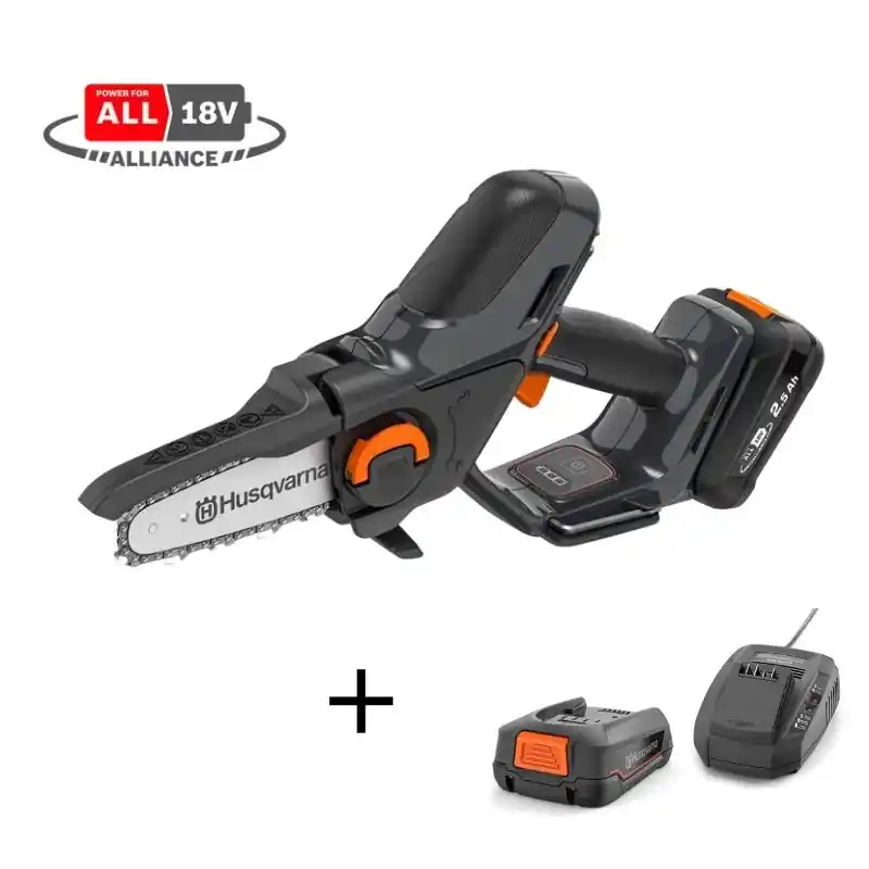 Top Vente Scie de jardin Aspire Husqvarna P5-P4A Pack avec batterie B45 et chargeur ( 970621304 )