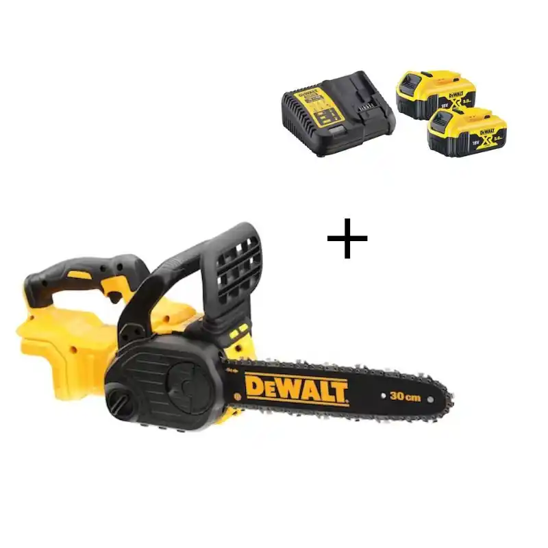 Prix Cassé Elagueuse à batterie Dewalt 18V coupe 30 cm Pack batteries + chargeur