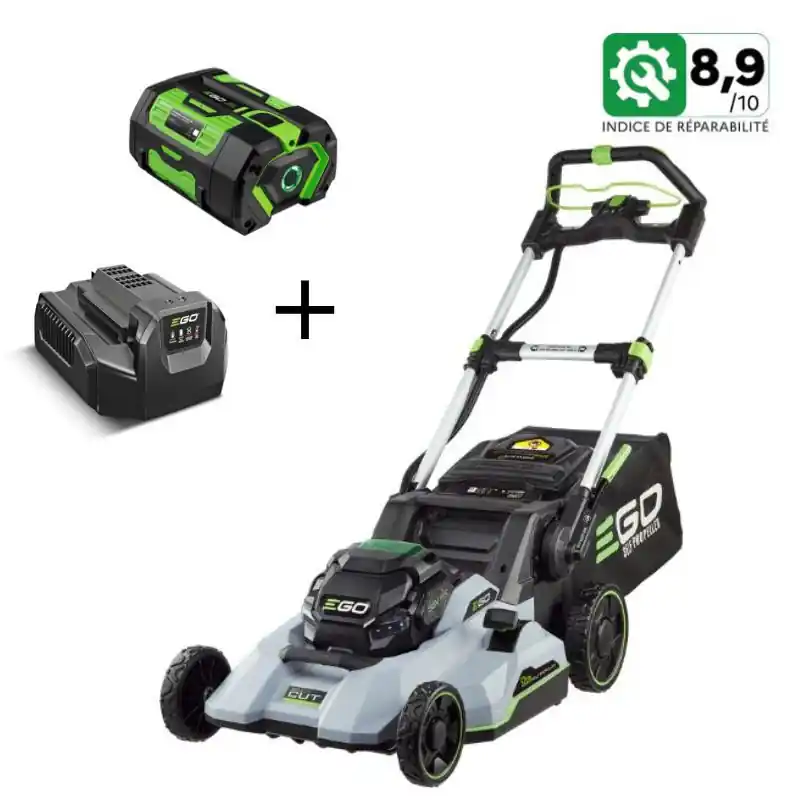 Tondeuse à batterie autopropulsée EGO LM2135E-SP + batterie 7,5 Ah, coupe 52cm Pas Cher