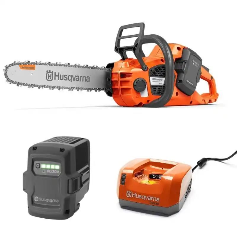 Must-Have Pack tronçonneuse Husqvarna 435i + batterie BLi30 + chargeur QC250 - coupe 35 cm