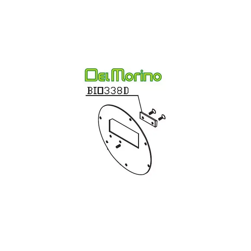 Offre Limitée Contre couteau broyeur de végétaux Delmorino Pugio BIO338D