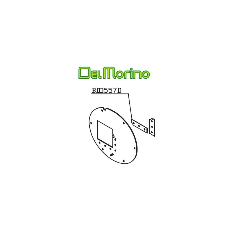 Dernière Chance Contre couteau broyeur de végétaux Delmorino Scutum BIO557D