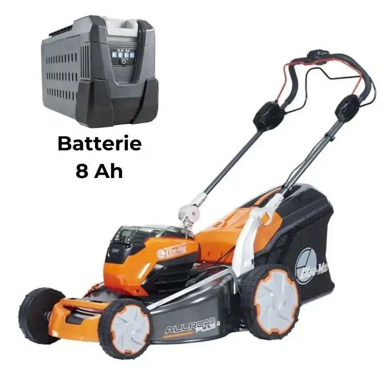 Nouvelle Collection Pack tondeuse Oleo Mac Gi553V avec chargeur et batterie 8Ah autotractée – coupe 51cm