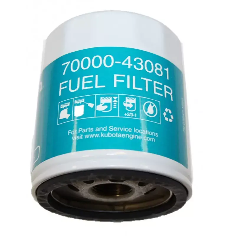 Promotion Saisonnière Filtre a gasoil moteur Kubota 70000-43081, 15221-43081,70000043081, 1522143081, 042341