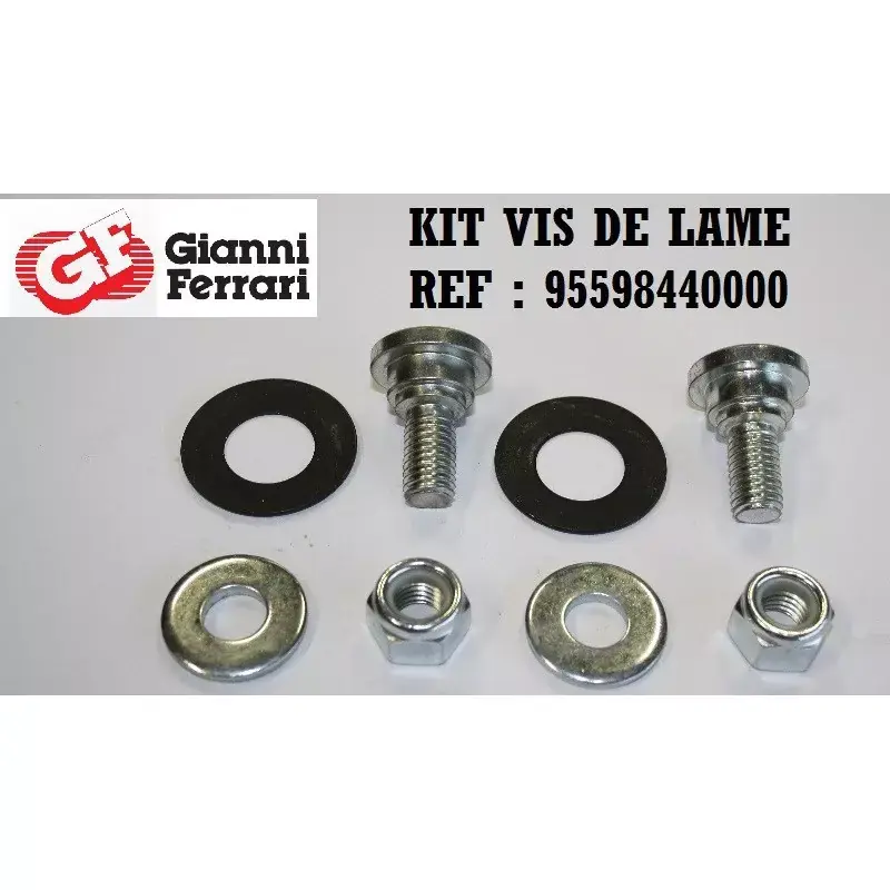 Kit vis de lame, Gianni Ferrari Bieffebi 95598440000 Quantité Limitée
