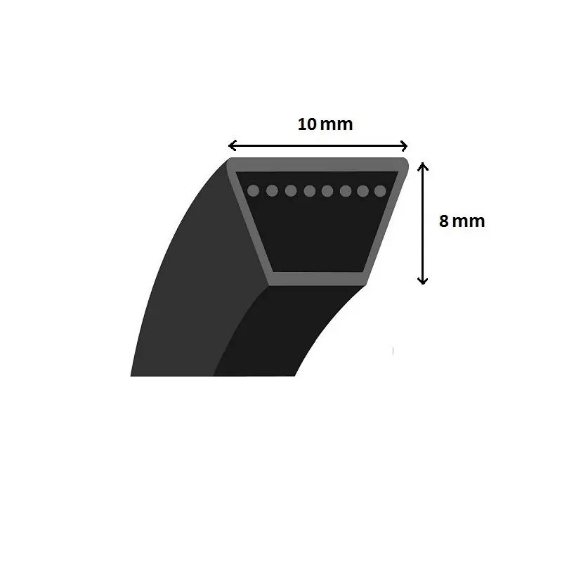 Produit De Marque Courroie Mitsuboshi série SPZ800 813mmx10mm