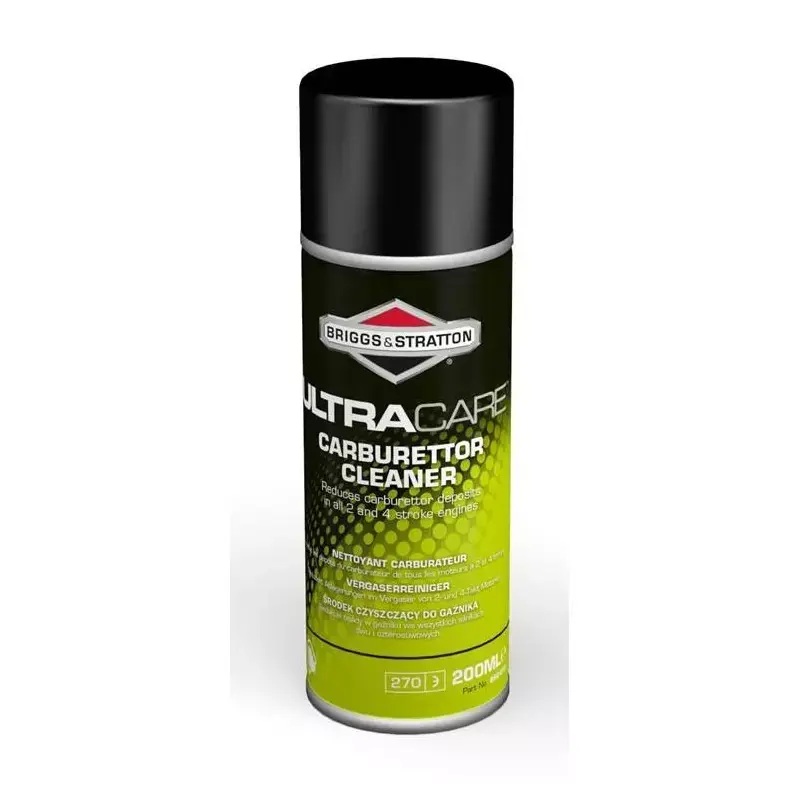 Nettoyant Carburateur Aérosol Ultra Care 200ml moteur Briggs et Stratton Dernier Modèle