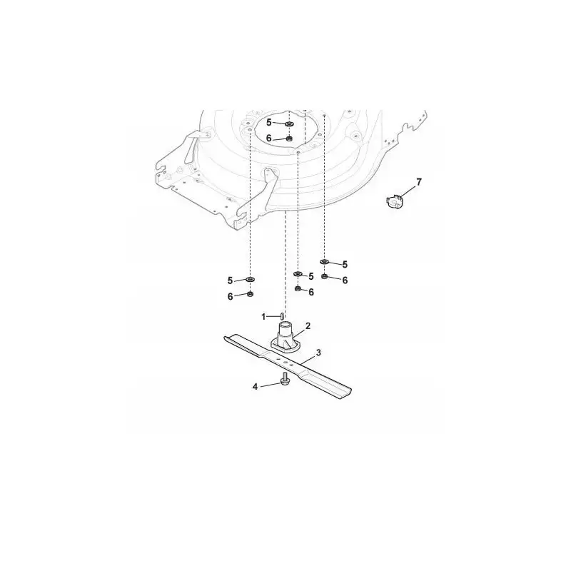 Meilleur Prix Support de lame GGP, STIGA, CASTELGARDEN, HONDA, 322463190/0, 3224631900