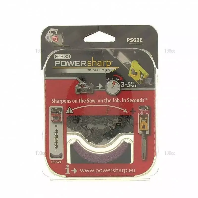 Affaire À Saisir Chaîne tronçonneuse PowerSharp Oregon PS55E + Pierre d‘affûtage