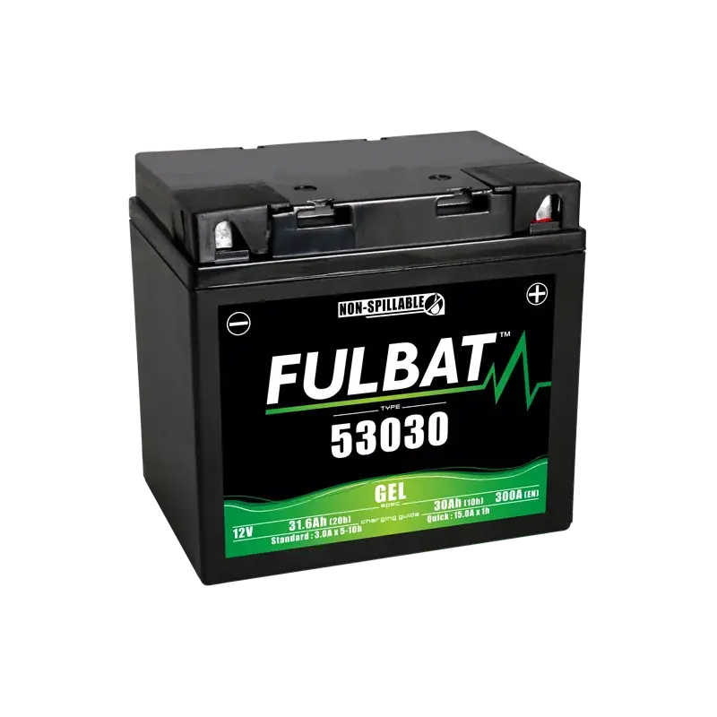 Prix Bas Batterie Fulbat 53030 GEL – 12V – 31.6Ah – 20h