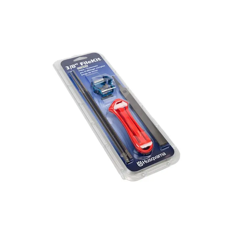 Kit d‘affûtage complet pour chaine 3/8&Prime; Réduction