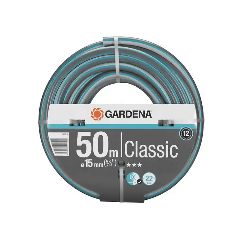 Tuyau arrosage Gardena Classic 50 mètres (5/8&Prime;) Prix Réduit