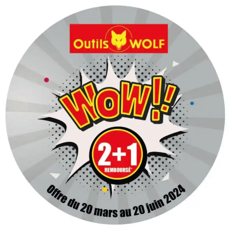 Emietteur de terre Wolf Multi Star DAM15 Quantité Limitée