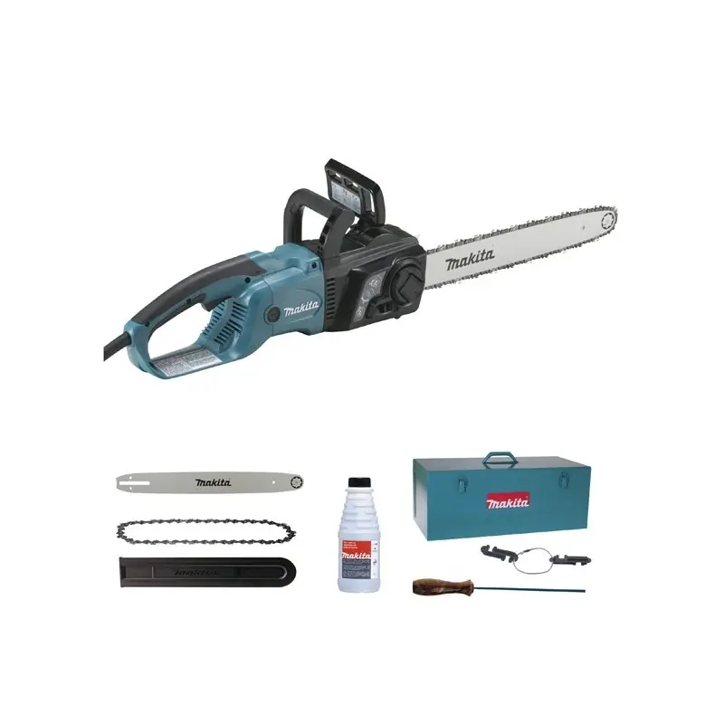 Expédié Aujourd&rsquo;hui Tronçonneuse MAKITA UC4051AK guide 40 cm + Kit accessoires