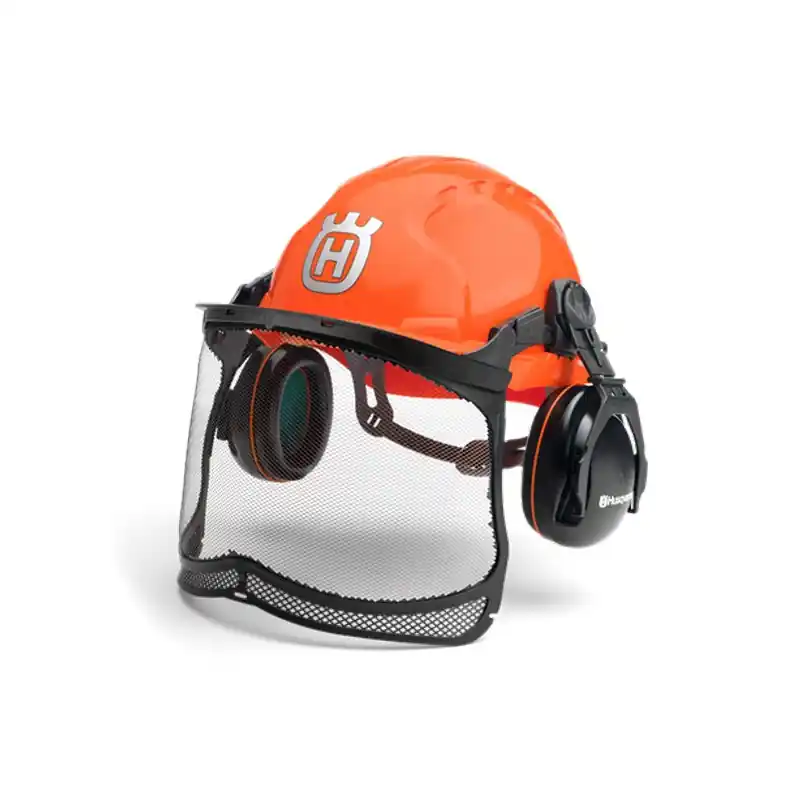 Casque forestier Husqvarna Classic visière grillagée et protecteur d‘oreilles Meilleure Vente