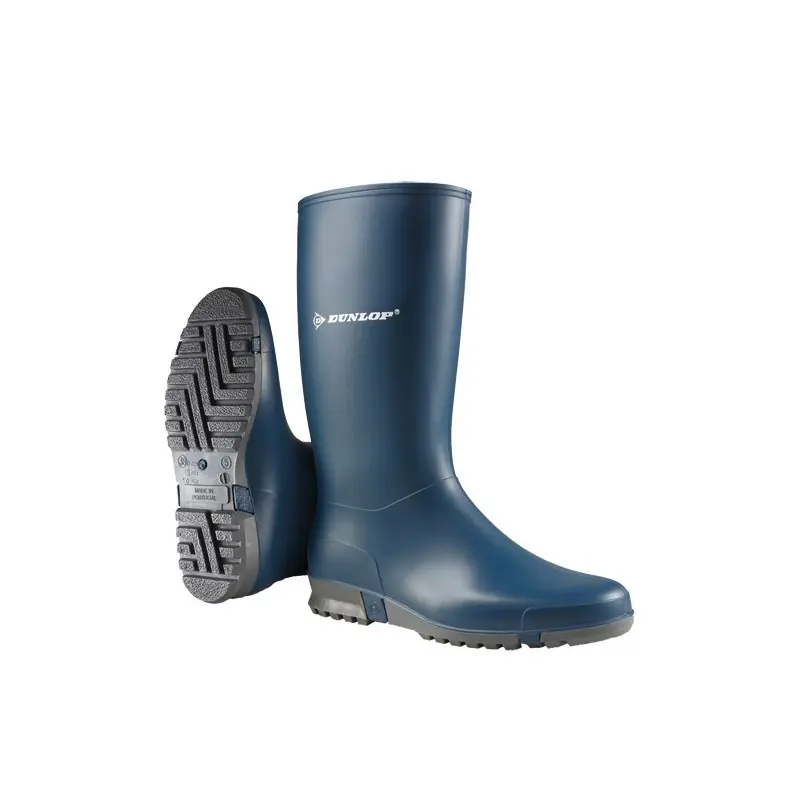 Bottes Sport Retail Dunlop Bleu 100% imperméable Authentique