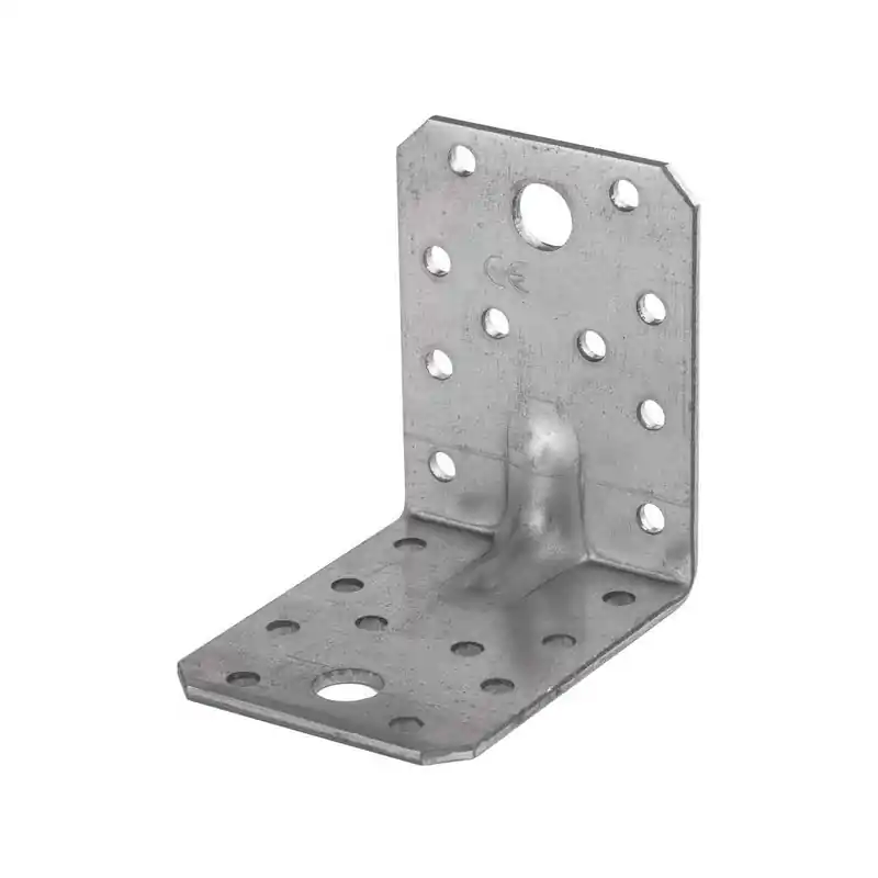 Equerre renforcée zinguée 70 x 70 x 55 Dernier Modèle