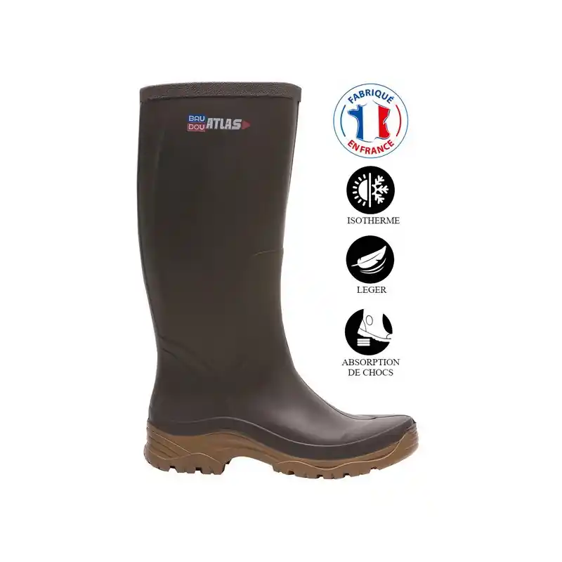 Remise Bottes de jardin Baudou Atlas 100% PU
