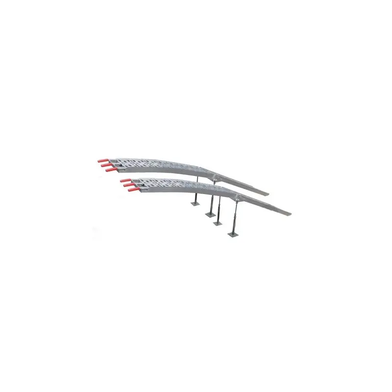 Rampes pliable courbée en aluminium Meilleur Prix