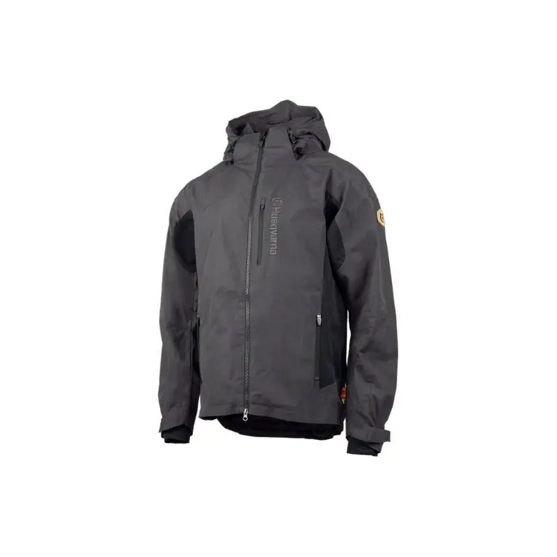 Veste déperlante pour Homme, noir charbon Husqvarna Prix Réduit